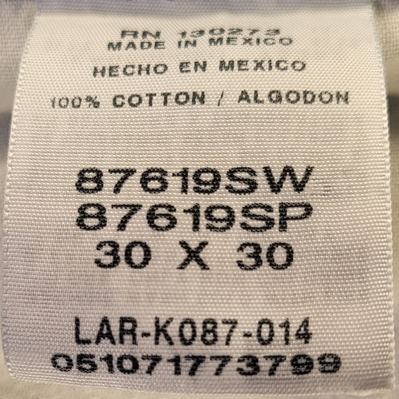 Rustler Raw Hem Jean Short Shorts size 30 - Picture 5 of 5